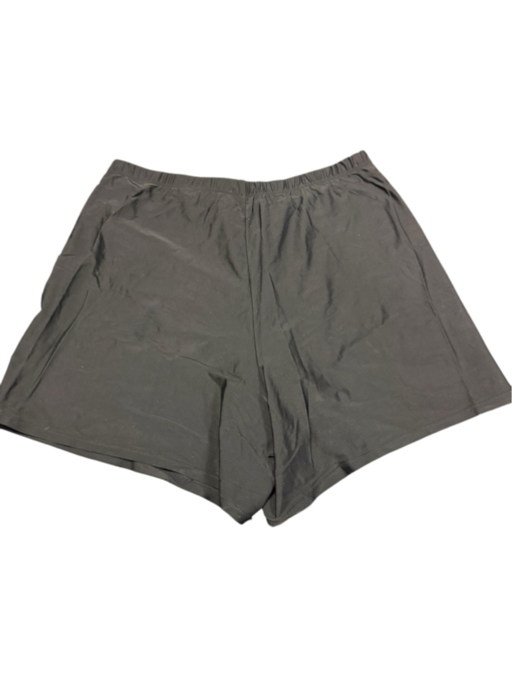 Women's Island Escape Woman Black Swim Coverup Shorts 16W